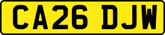 CA26DJW