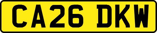 CA26DKW