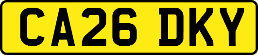 CA26DKY