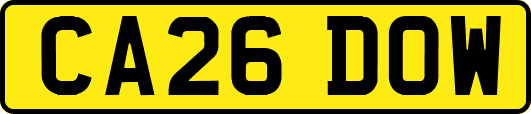 CA26DOW
