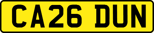 CA26DUN