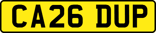 CA26DUP