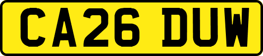 CA26DUW