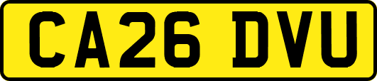 CA26DVU