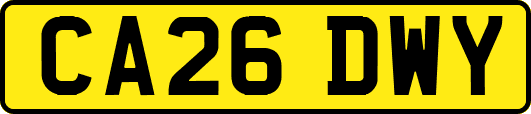 CA26DWY