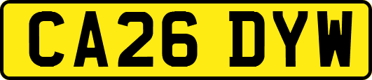 CA26DYW