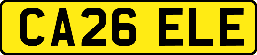 CA26ELE