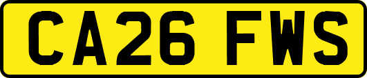 CA26FWS