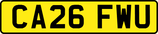 CA26FWU