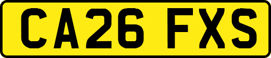 CA26FXS