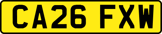 CA26FXW