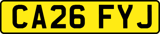 CA26FYJ
