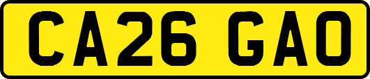 CA26GAO