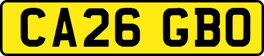 CA26GBO