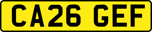 CA26GEF