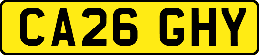 CA26GHY