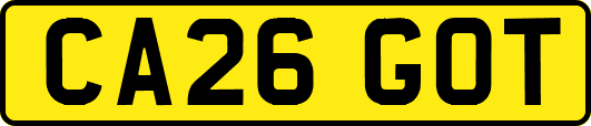 CA26GOT