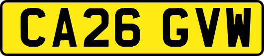 CA26GVW