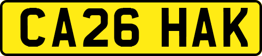 CA26HAK
