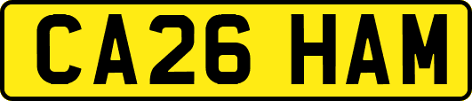 CA26HAM