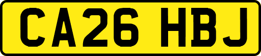 CA26HBJ