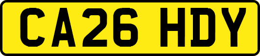 CA26HDY