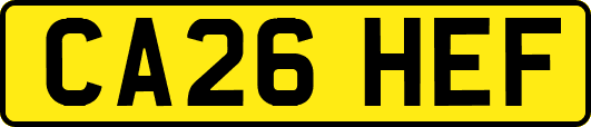 CA26HEF