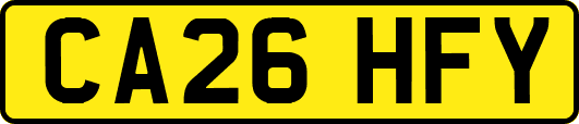 CA26HFY