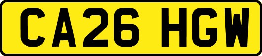 CA26HGW