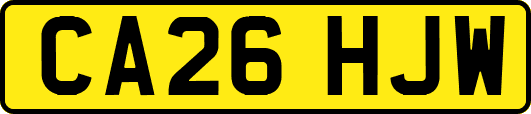 CA26HJW