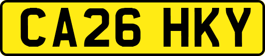 CA26HKY