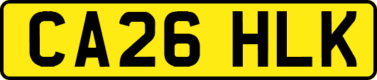 CA26HLK