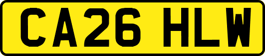 CA26HLW