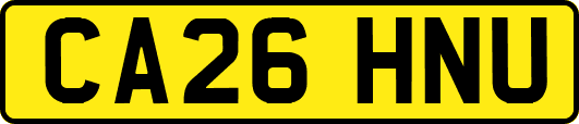 CA26HNU