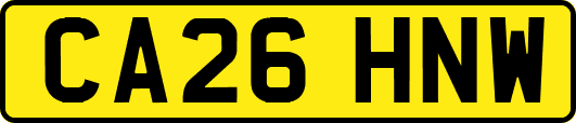 CA26HNW
