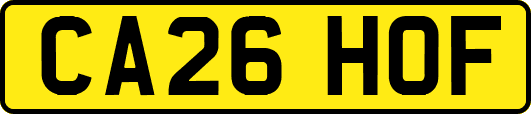 CA26HOF
