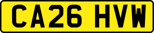 CA26HVW