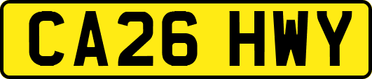 CA26HWY