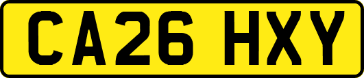CA26HXY