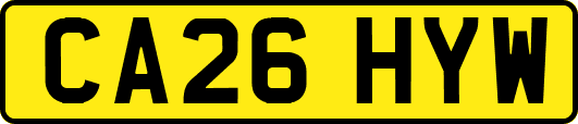 CA26HYW