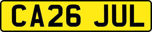 CA26JUL
