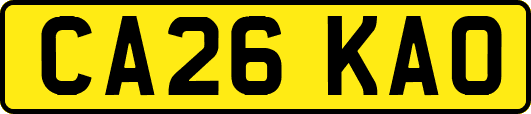 CA26KAO