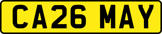 CA26MAY