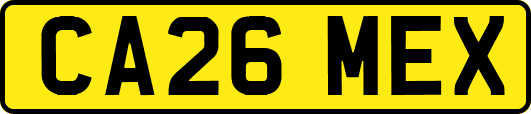 CA26MEX