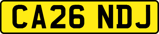 CA26NDJ
