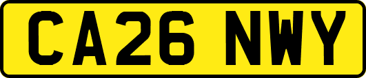 CA26NWY