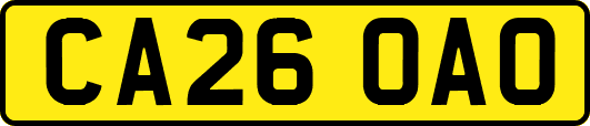 CA26OAO