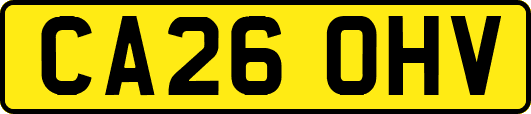CA26OHV