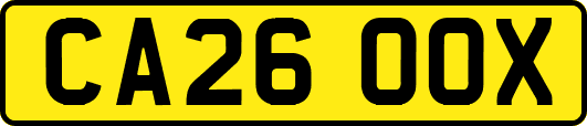CA26OOX