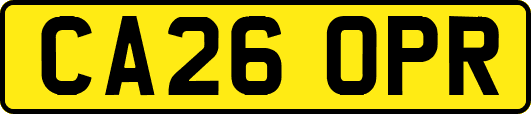 CA26OPR